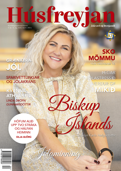 Biskup Íslands í forsíðuviðtali í Jólablaði Húsfreyjunnar