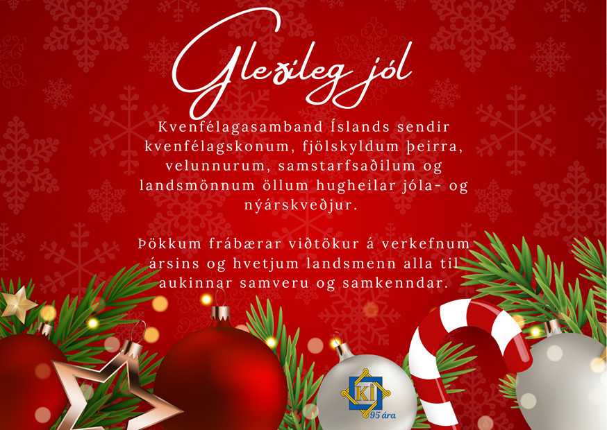 Gleðileg jól kveðja 2026 vef
