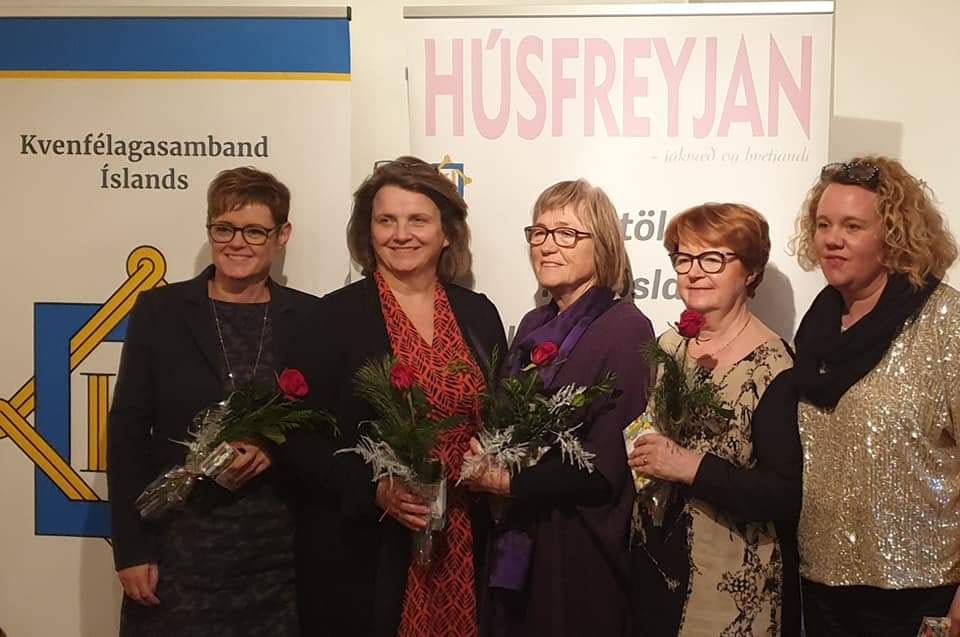 konurnar sem voru með erindi